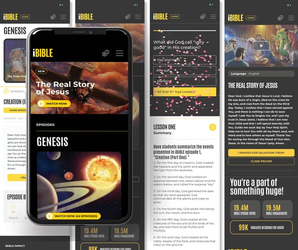 iBible Screenshot Composite